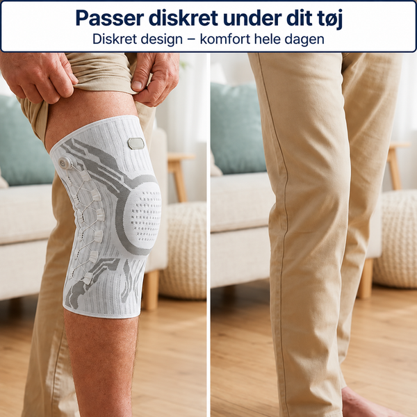 Kneeva™ – Knæstøtten, der lindrer smerter og giver øjeblikkelig stabilitet